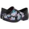 Crocs Women’s Neria Pro II Clogs, Slip Resistant Work Shoes for Women(Tropical Floral/Black)