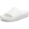 Crocs unisex-adult Classic Slide 2.0(White)