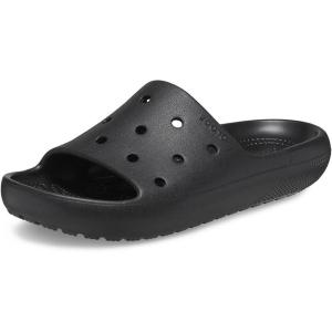 Crocs unisex-adult Classic Slide 2.0(Black)