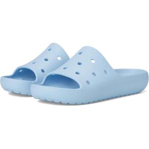 Crocs unisex-adult Classic Slide 2.0(Blue Calcite)