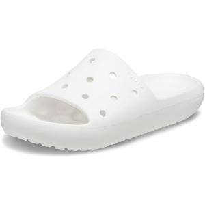 Crocs unisex-adult Classic Slide 2.0(White)