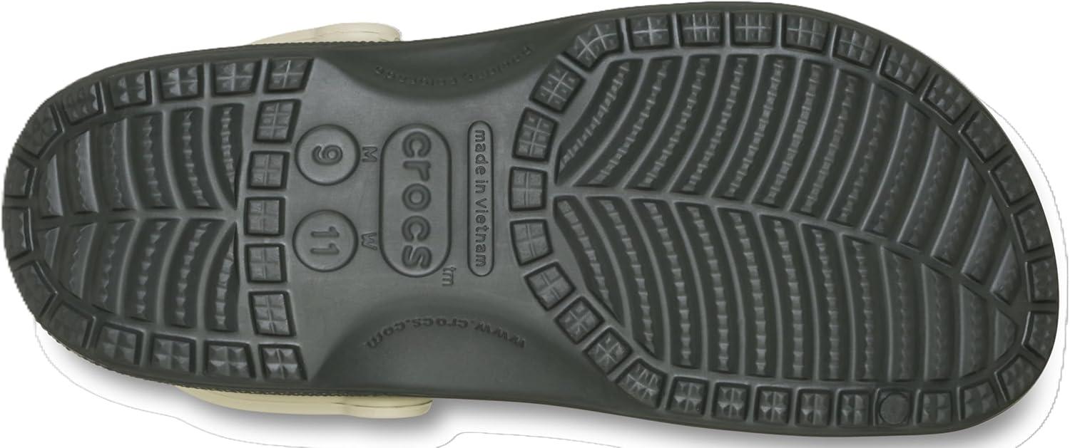 imageCrocs Unisex Adult Classic Retro Sport Slip On ClogsArmy Green