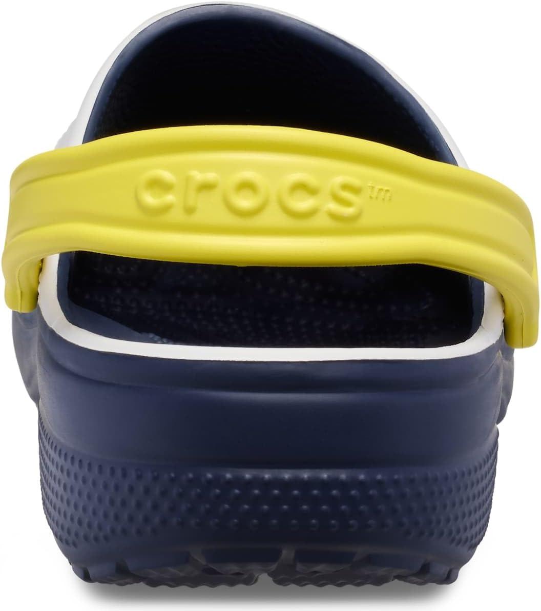 imageCrocs Unisex Adult Classic Retro Sport Slip On ClogsWhite