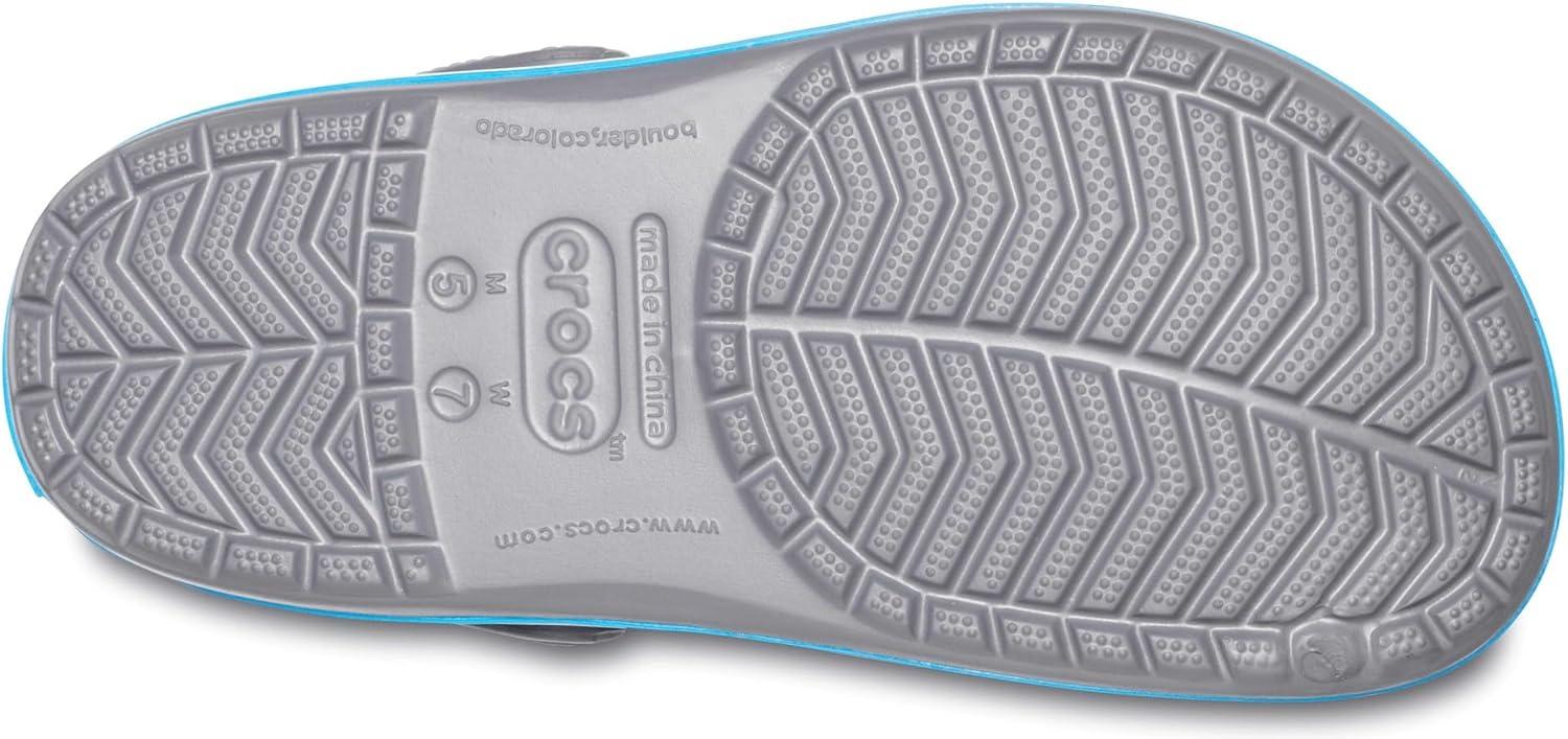 imageCrocs Unisex Adult Crocband ClogCharcoalOcean