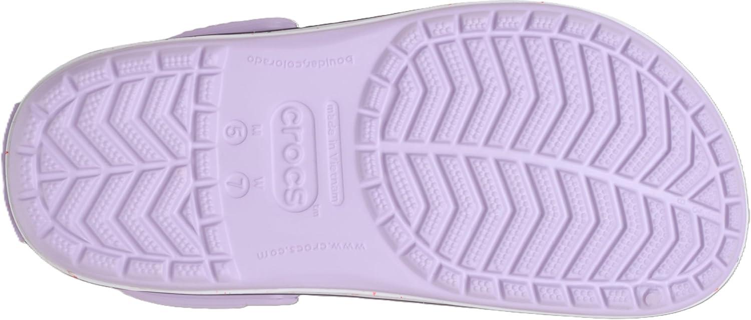 imageCrocs Unisex Adult Crocband ClogSpeckled Lavender
