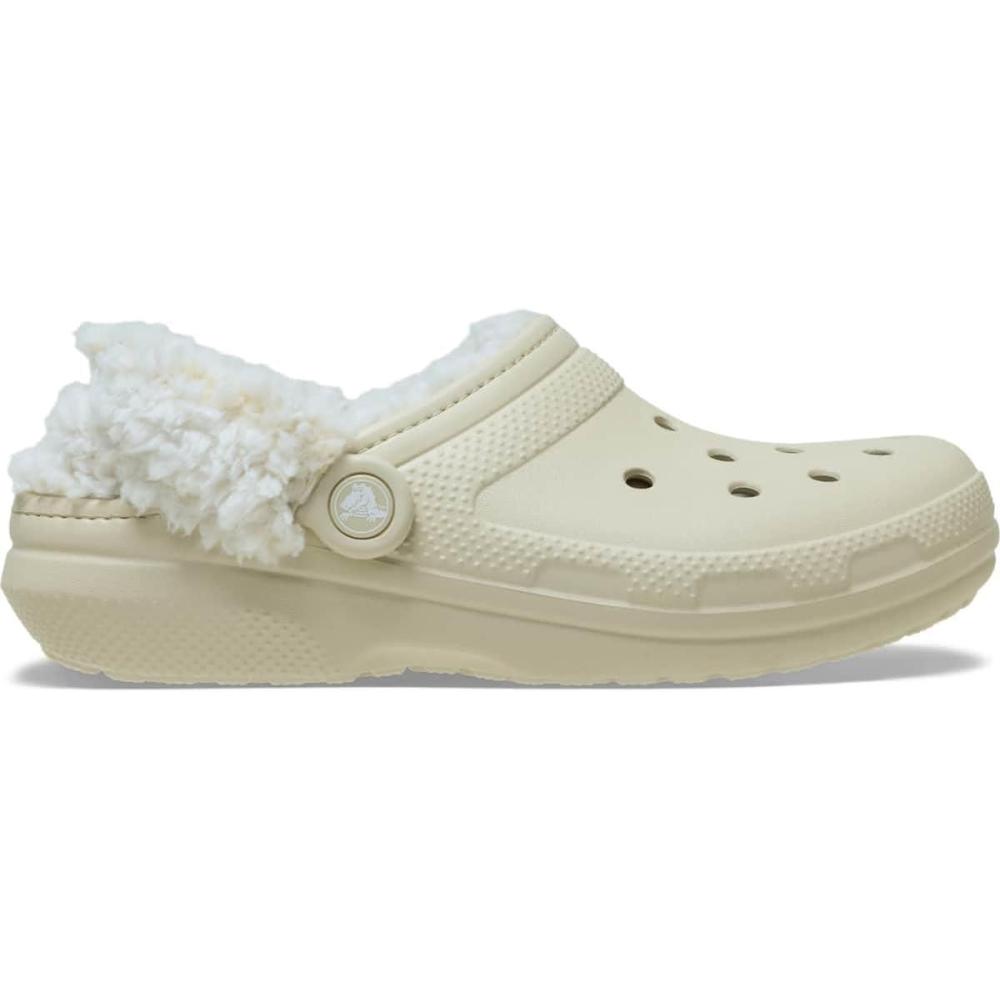 imageCrocs UnisexAdult Classic Fleece Lined Clogs Fuzzy Slippers for Women and MenBone