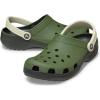 Crocs Unisex Adult Classic Retro Sport Slip On Clogs(Army Green)
