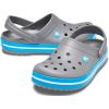 Crocs Unisex Adult Crocband Clog(Charcoal/Ocean)