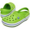 Crocs Unisex Adult Crocband Clog(Volt Green/Varsity Blue)