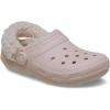 Crocs Unisex-Adult Classic Fleece Lined Clogs, Fuzzy Slippers for Women and Men(Quartz)