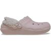 Crocs Unisex-Adult Classic Fleece Lined Clogs, Fuzzy Slippers for Women and Men(Quartz)