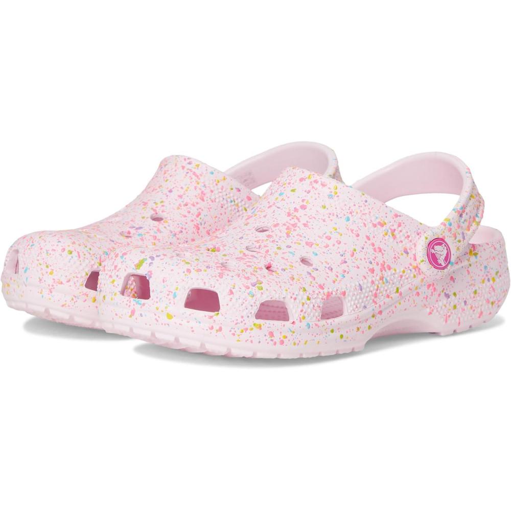 imageCrocs UnisexChild Classic Graphic ClogPink MilkMulti