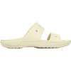 Crocs Unisex Adult Classic Two-strap Slide Sandals(Bone)