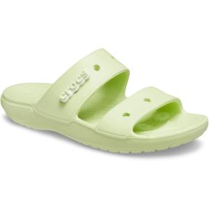 Crocs Unisex Adult Classic Two-strap Slide Sandals(Celery)