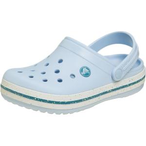 Crocs Unisex Child Crocband Clogs(Speckled Blue Frost)