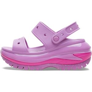 Crocs Unisex Classic Mega Crush Platform Sandals Wedge(Bubble)