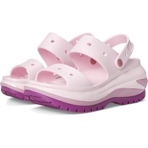 Crocs Unisex Classic Mega Crush Platform Sandals Wedge(Hydrangea)