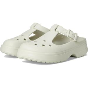 Crocs Womens Classic Mary Jane Clogs, Mary Janes for Women(Linen)