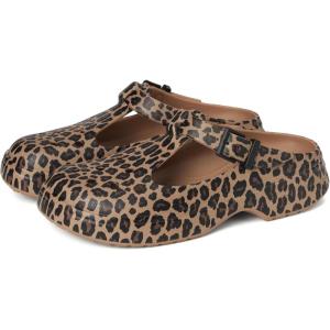 Crocs Womens Classic Mary Jane Clogs, Mary Janes for Women(Sepia/Leopard)
