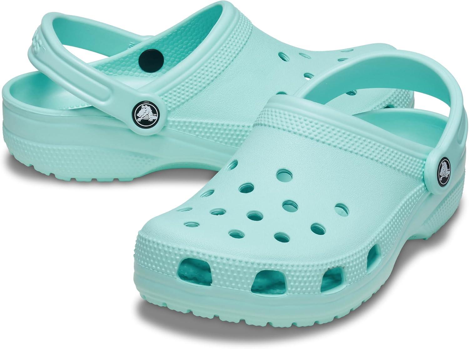 imageCrocs UnisexAdult Classic ClogsAquamarine