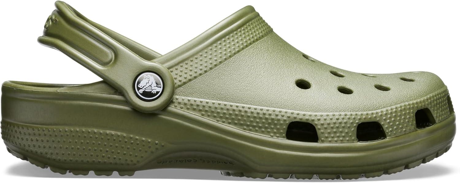 imageCrocs UnisexAdult Classic ClogsArmy Green