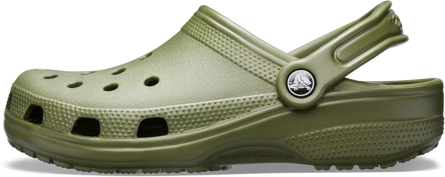 imageCrocs UnisexAdult Classic ClogsArmy Green