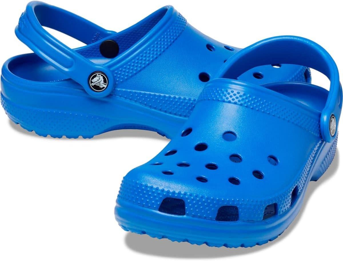 imageCrocs UnisexAdult Classic ClogsBlue Bolt