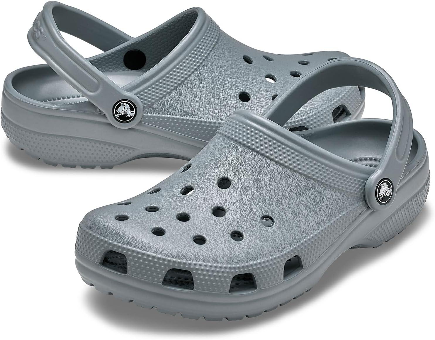 imageCrocs UnisexAdult Classic ClogsConcrete