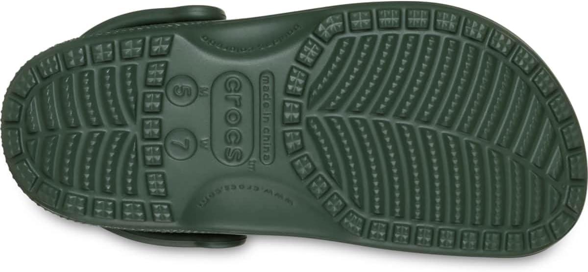 imageCrocs UnisexAdult Classic ClogsField Green