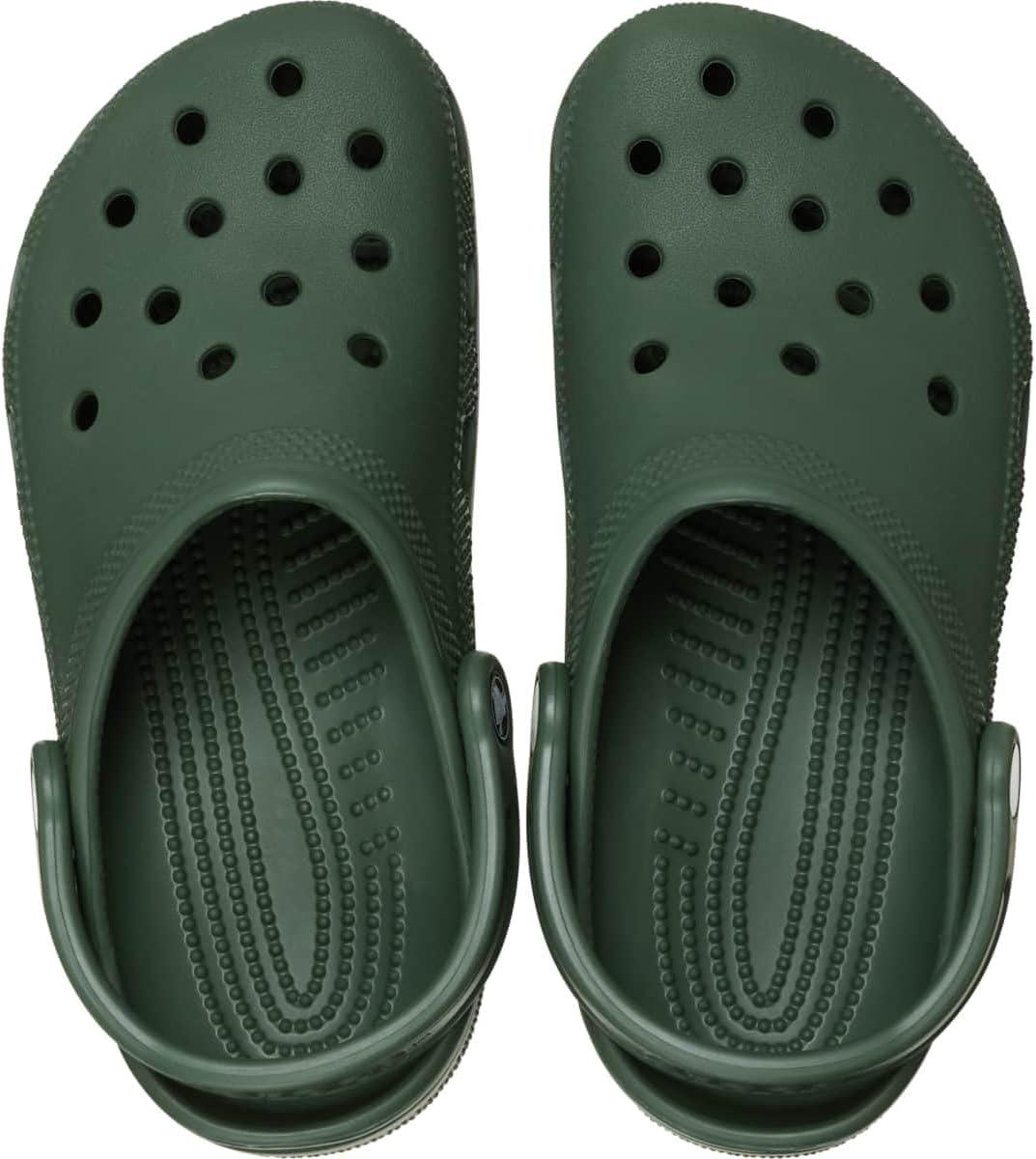 imageCrocs UnisexAdult Classic ClogsField Green