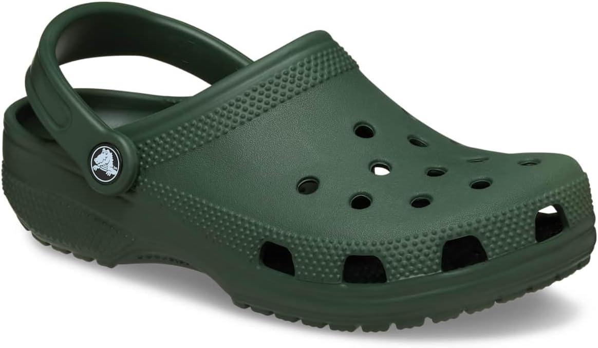 imageCrocs UnisexAdult Classic ClogsField Green