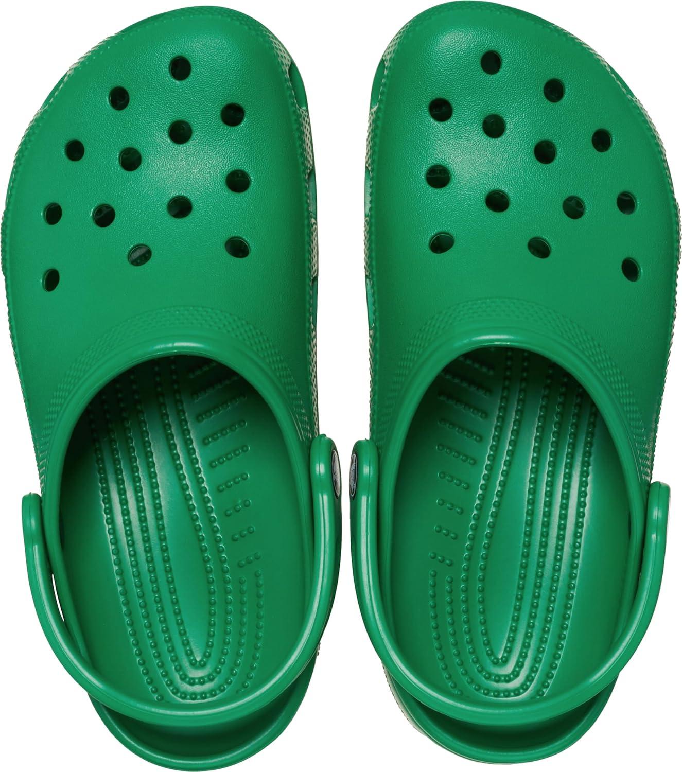 imageCrocs UnisexAdult Classic ClogsGreen Ivy