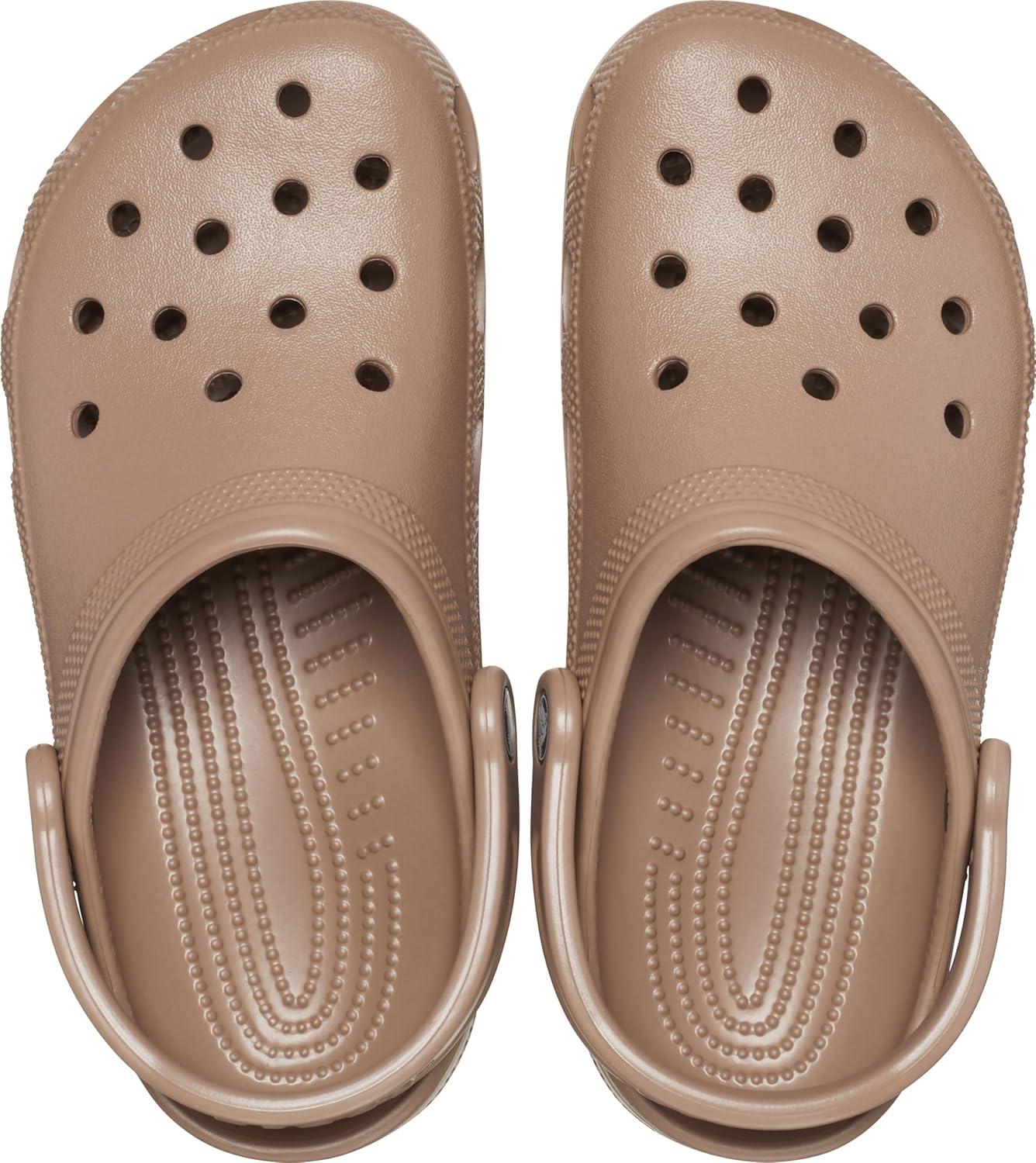 imageCrocs UnisexAdult Classic ClogsLatte