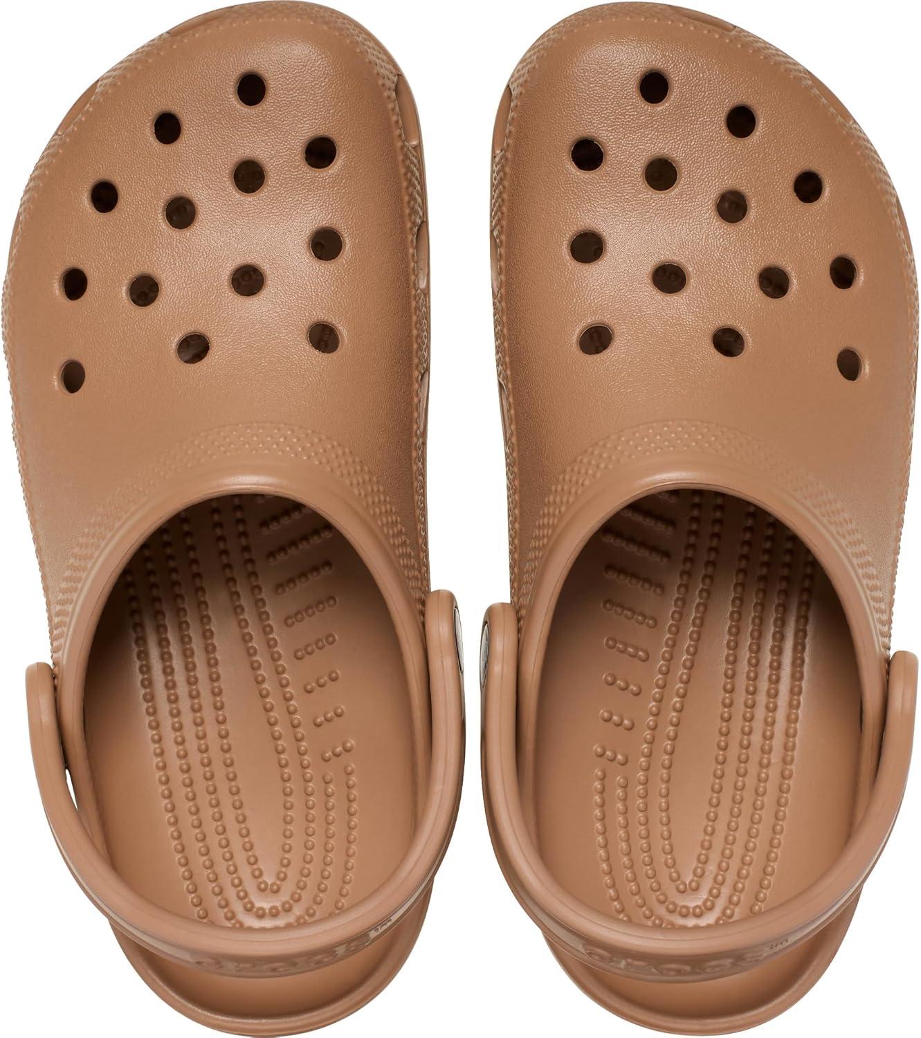 imageCrocs UnisexAdult Classic ClogsMilk Chocolate