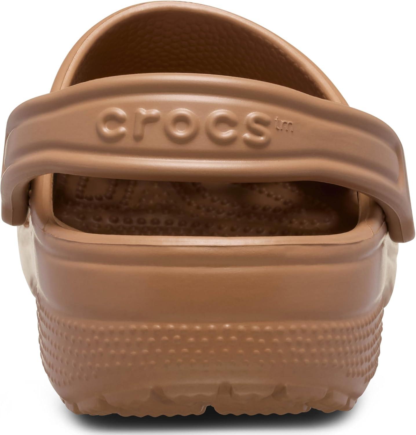 imageCrocs UnisexAdult Classic ClogsMilk Chocolate