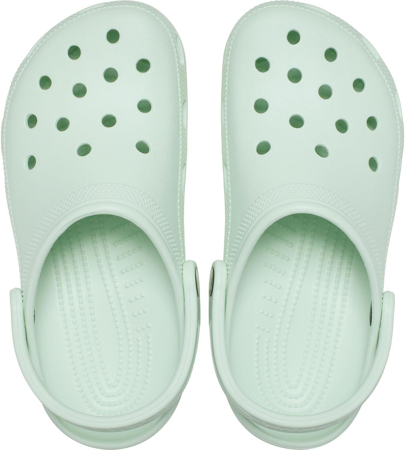 imageCrocs UnisexAdult Classic ClogsMint Tint