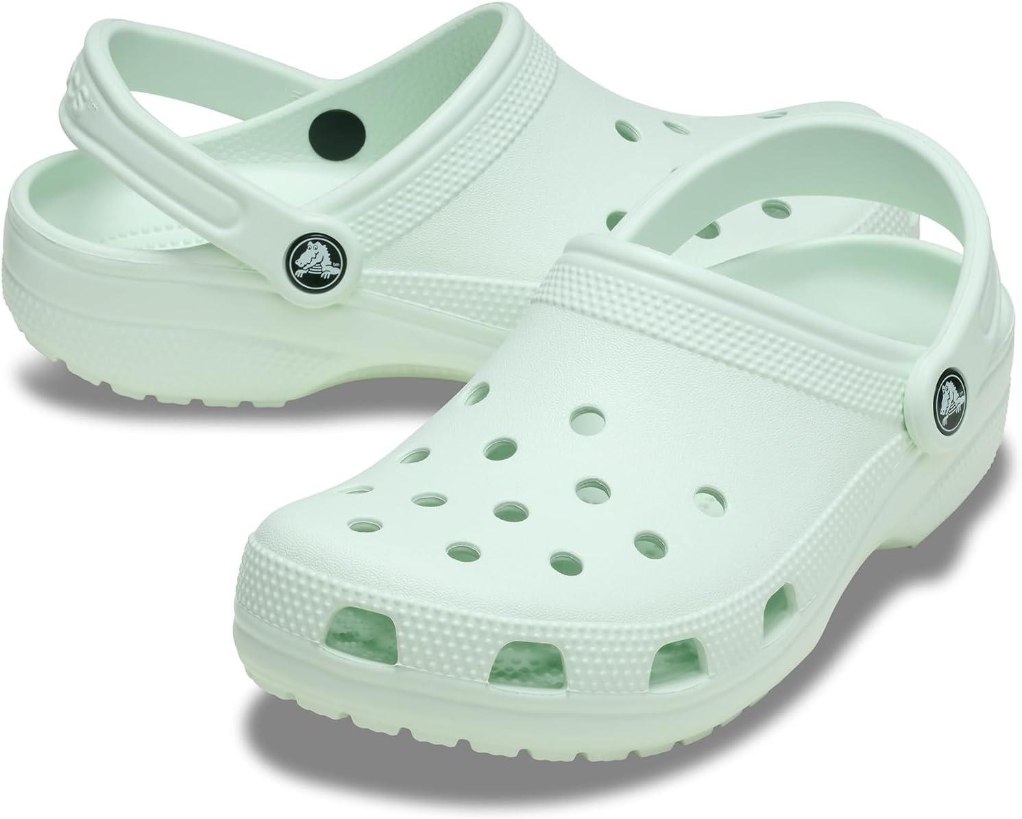 imageCrocs UnisexAdult Classic ClogsMint Tint