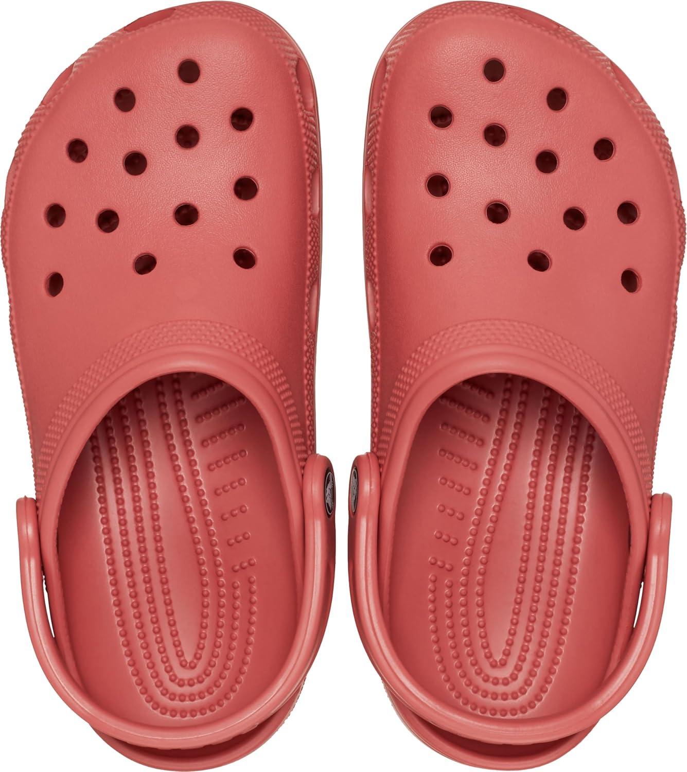 imageCrocs UnisexAdult Classic ClogsStrawberry Wine