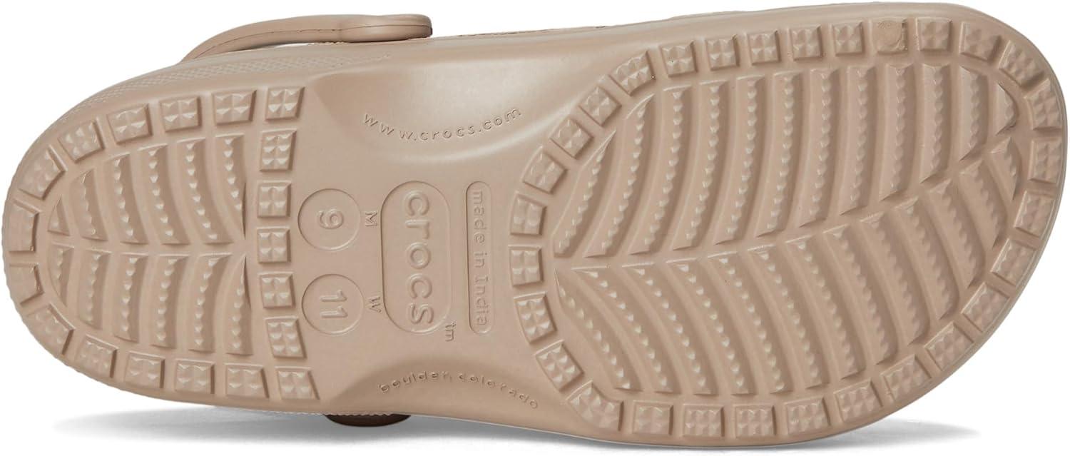 imageCrocs UnisexAdult Classic ClogsTaupe