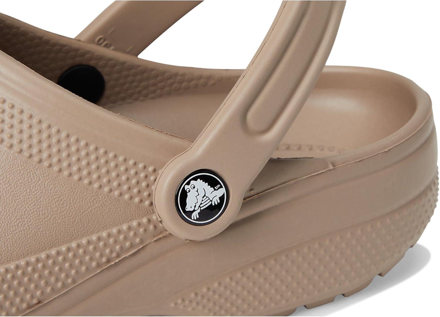 imageCrocs UnisexAdult Classic ClogsTaupe
