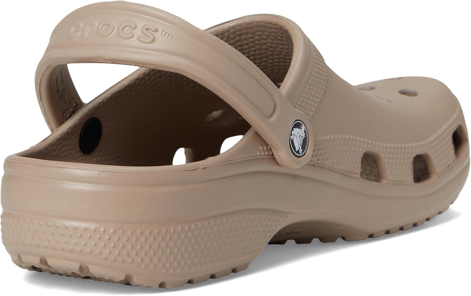 imageCrocs UnisexAdult Classic ClogsTaupe