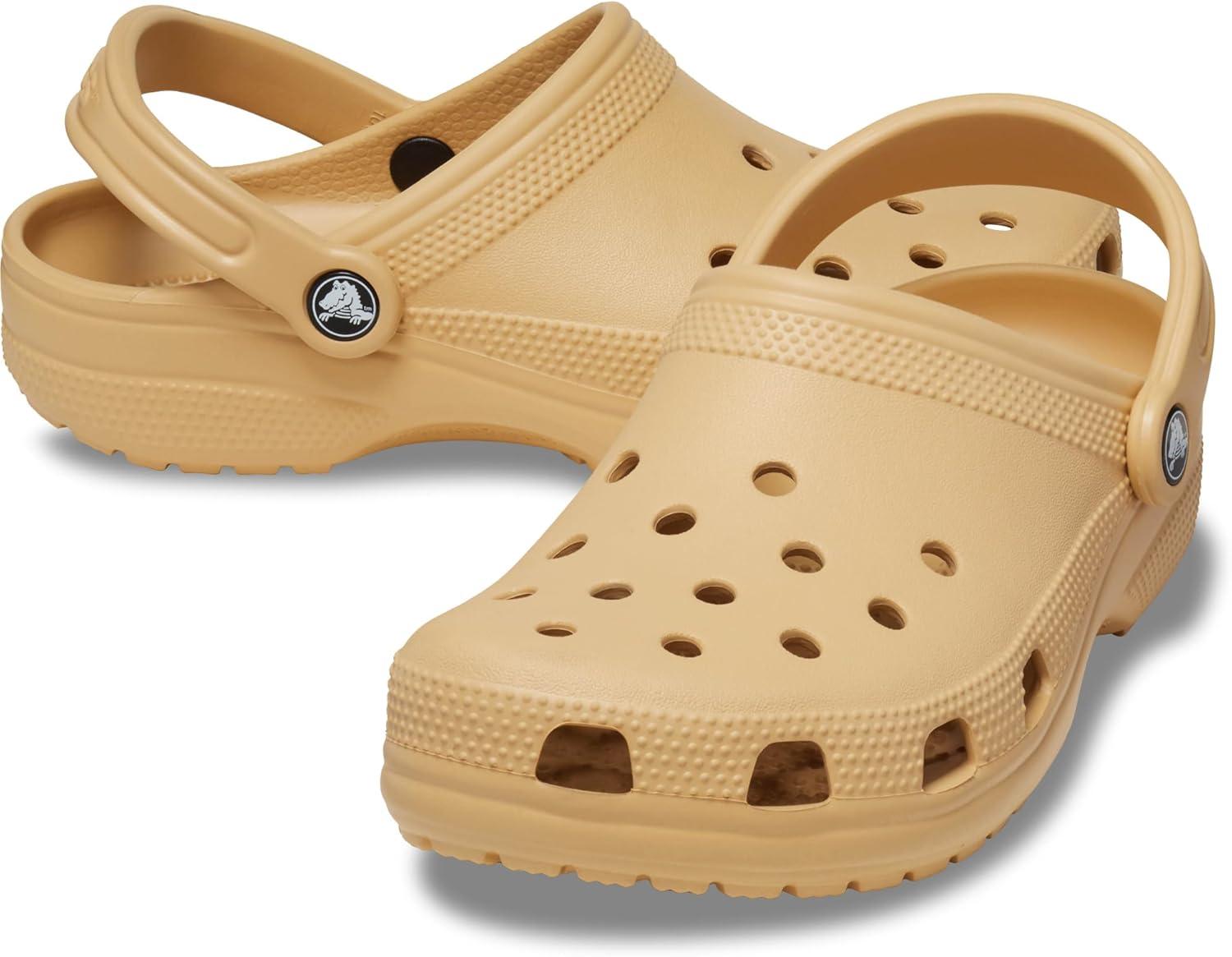 imageCrocs UnisexAdult Classic ClogsWheat