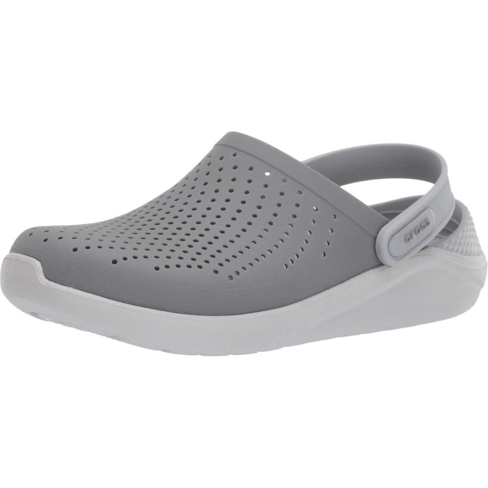 imageCrocs Womens LiteRide ClogsSmokePearl White