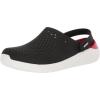 Crocs Women’s LiteRide Clogs(Multicolor (Black/White))