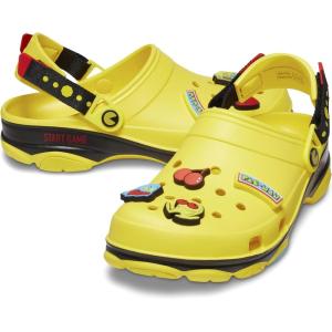 Crocs Unisex-Adult All Terrain Clogs with Adjustable Heel Strap(Lemon)