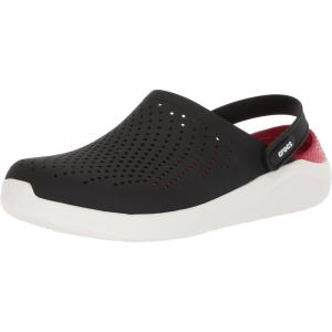 Crocs Women’s LiteRide Clogs(Multicolor (Black/White))