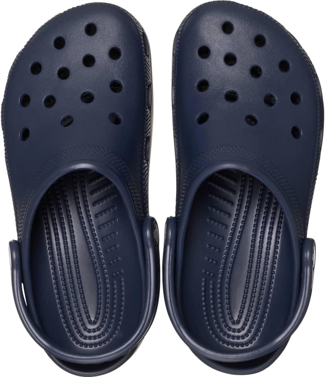 imageCrocs Girls Kids Classic Clogs Navy 6 us