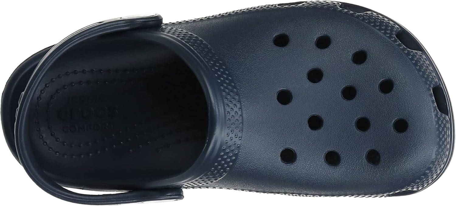 imageCrocs Girls Kids Classic Clogs Navy 6 us