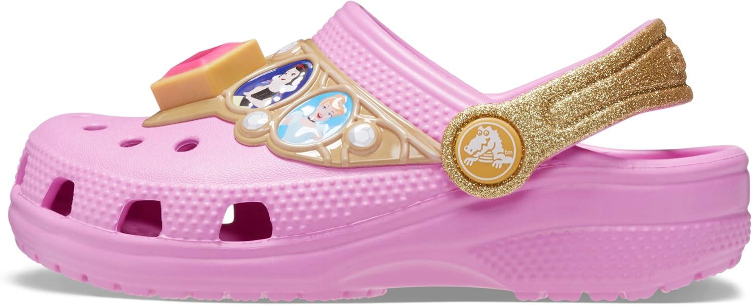 imageCrocs Kids Disney Princess Light Up ClogsTaffy Pink