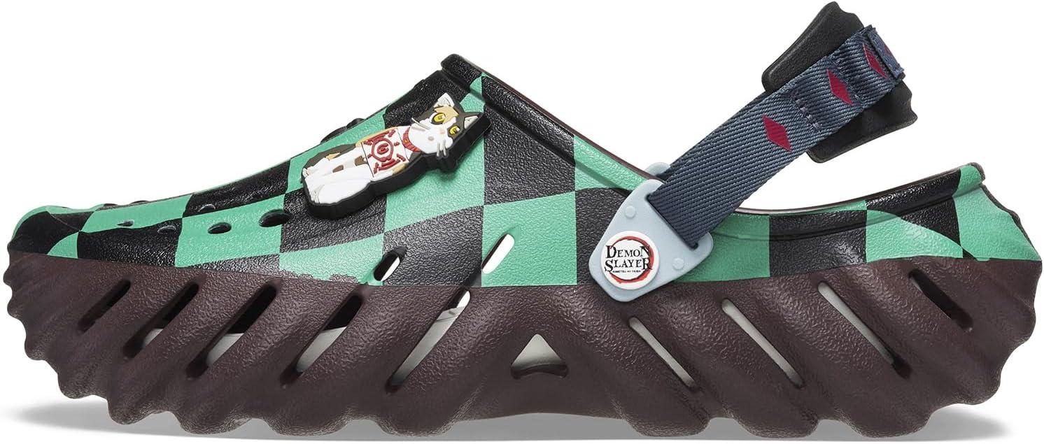 imageCrocs UnisexAdult Demon Slayer Echo ClogsTanjiro Kamado